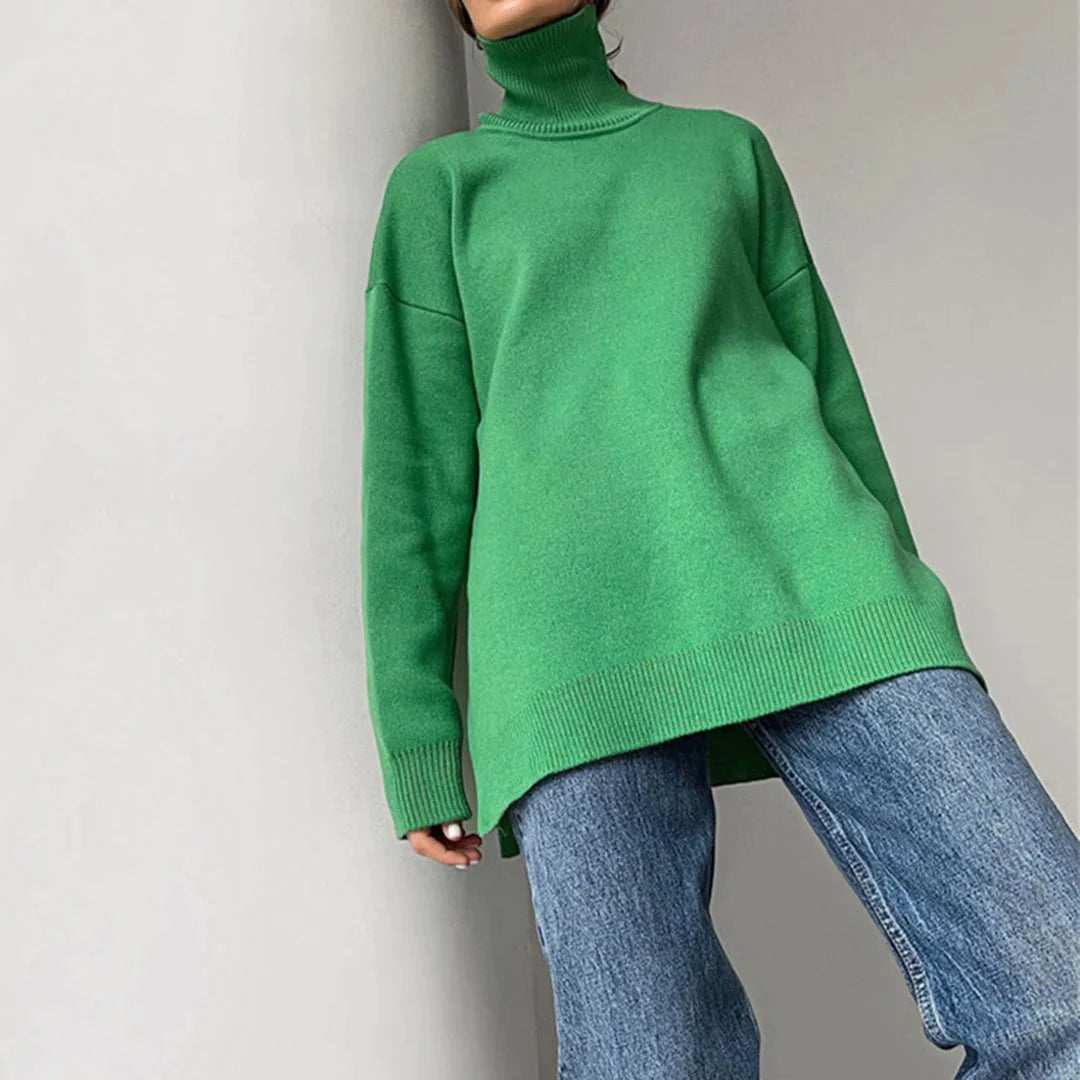 AALIYAH | Stijlvolle Trui met Split