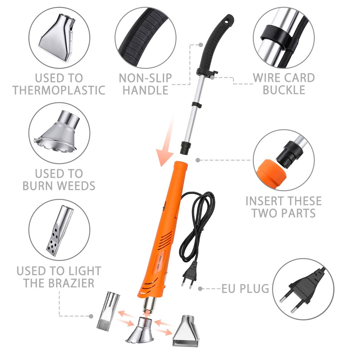 NASUM™ Elektrische Onkruidremover