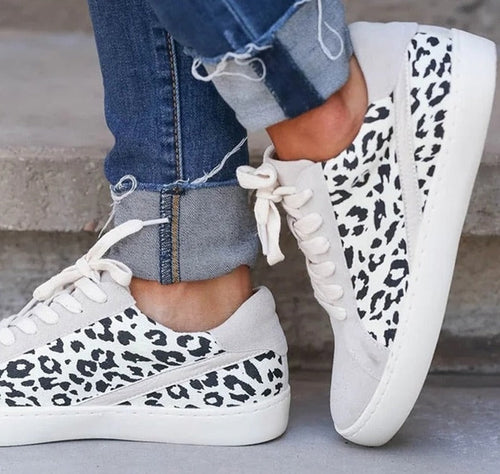 Camilla™  - Trendy Canvas Sneaker met Luipaard details