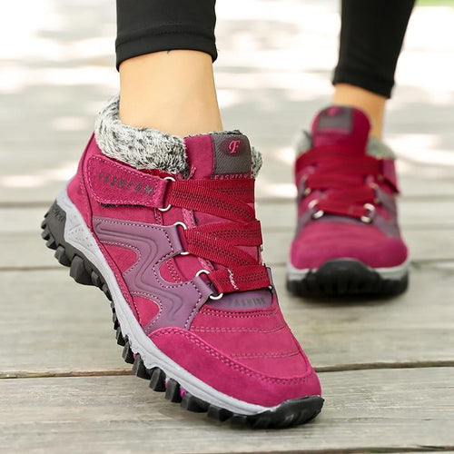 Cloude™ | Orthopedische gevoerde winterschoenen