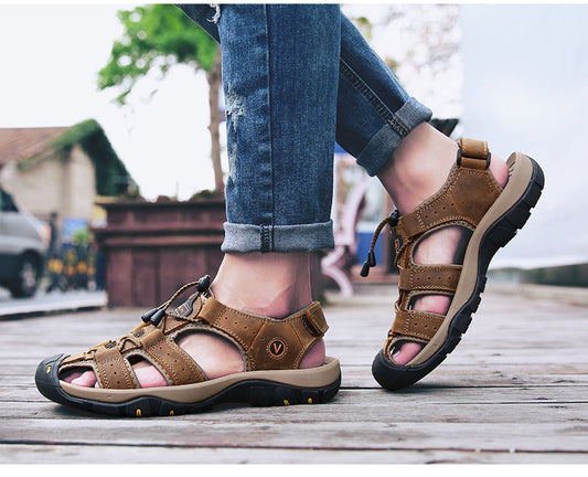 AirFlow™ | Ergonomische pijnstillende herensandalen (50% KORTING)