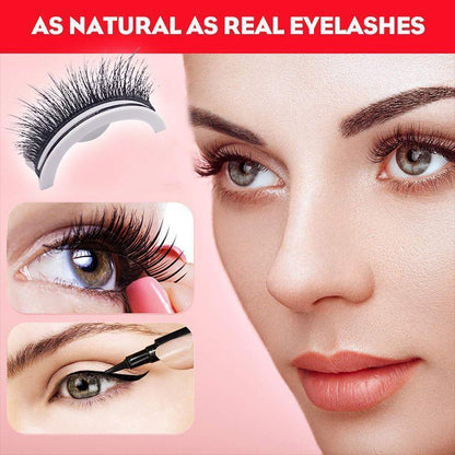 Eyelash™ Herbruikbare Zelfklevende Wimpers (50% Korting)