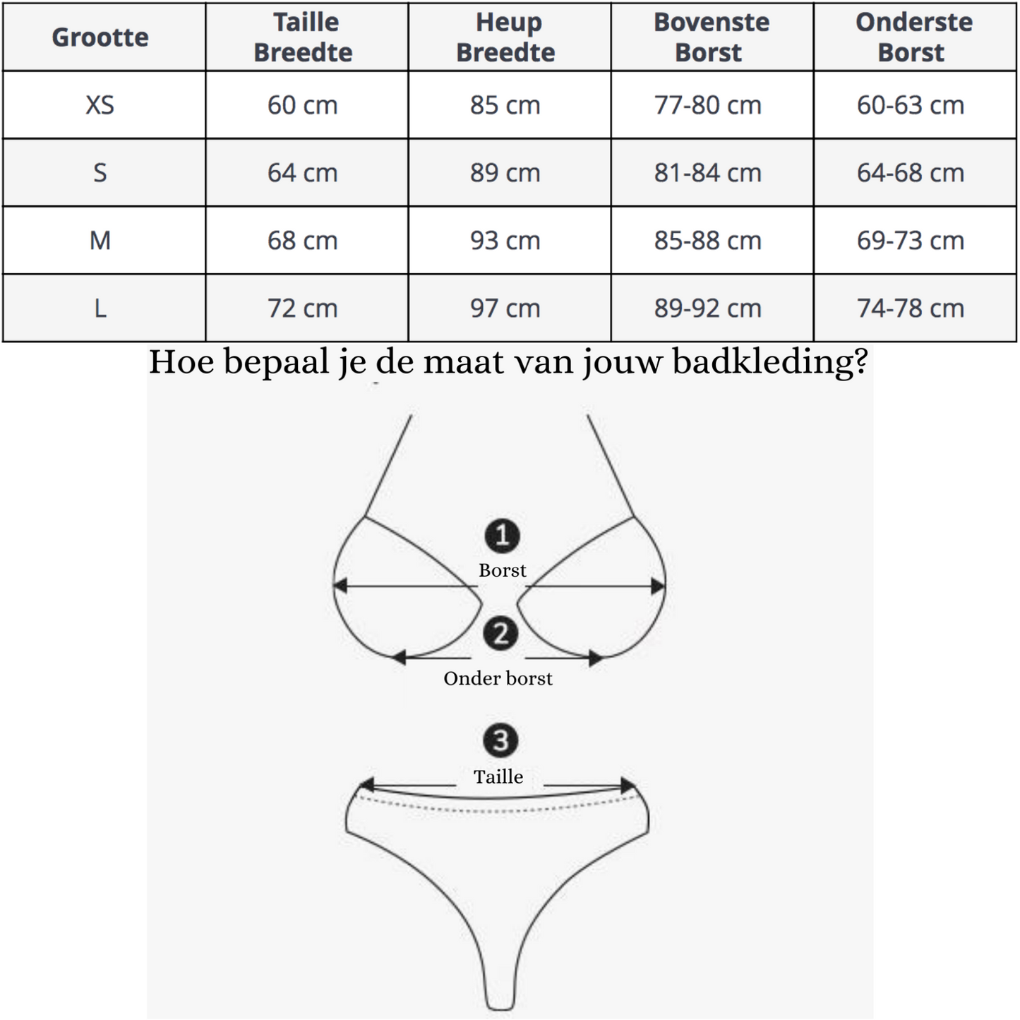 3-delige Bikini Set In Alle Kleuren | Gratis Bijpassend Bikini Rokje!