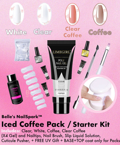 Linnea™ - Polygel Eenvoudige Nagelset (50% KORTING)