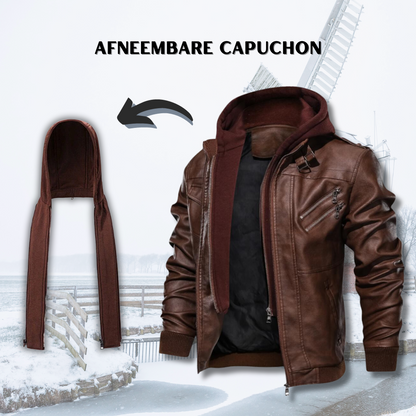 Xever Leather Jacket™ | Warm en stijlvol