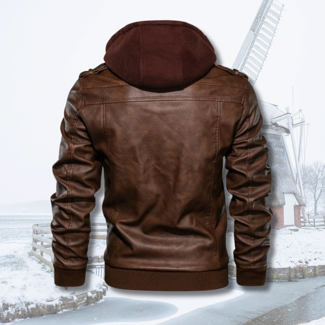 Xever Leather Jacket™ | Warm en stijlvol