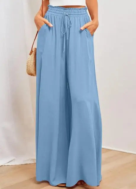 Irida™ Lange Culottes Met Hoge Taille (50% KORTING)