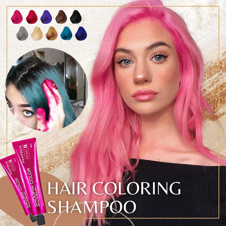 Premium Coloring Shampoo™ Je Favoriete Haarkleur In Seconden! (1+1 Gratis)