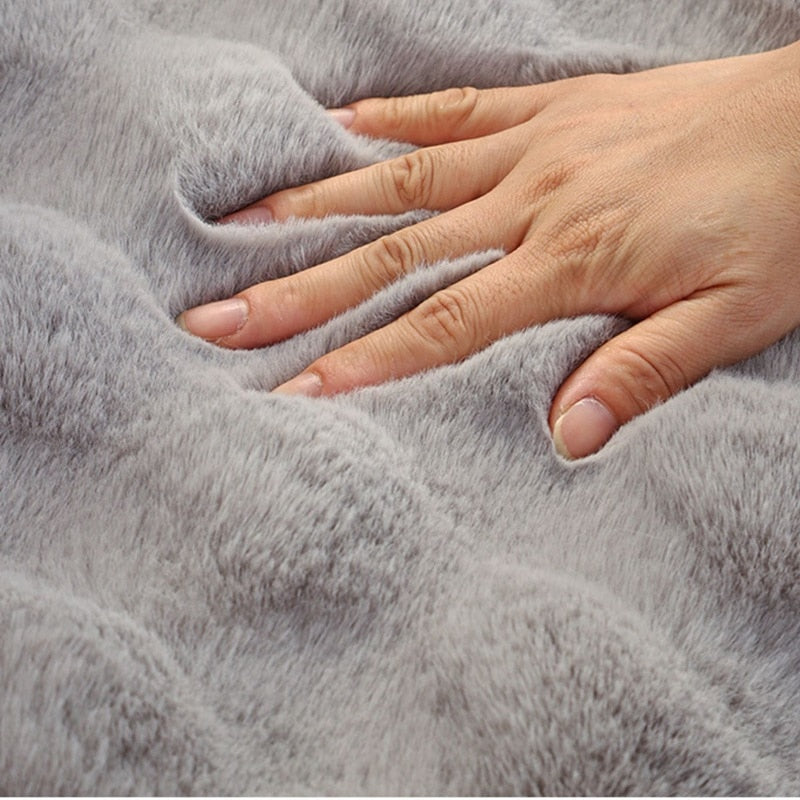 SoftSnug™ - Slipvaste Pluche Kussen Sofa Overtrek (50% KORTING)