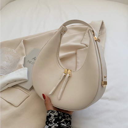 Hazel halve maan draagtas