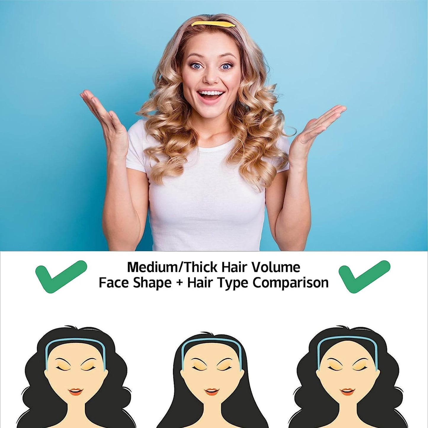 Sunnies Headband™ - De zonnebrillook zonder zonnebril!