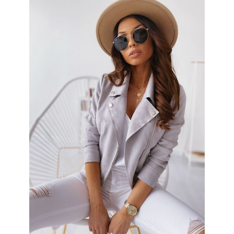 Tilly Jas™ | Suede jas voor Dames