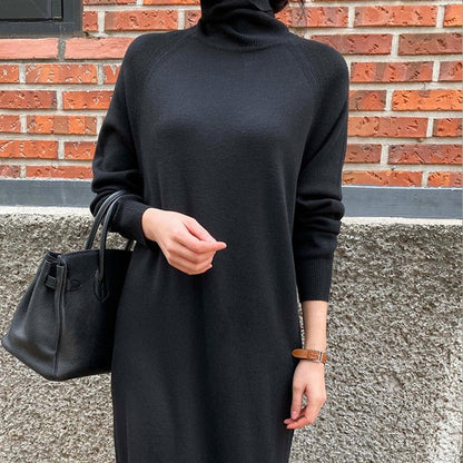 Camilla™ -   Zachte wollen jurk in 1 maat