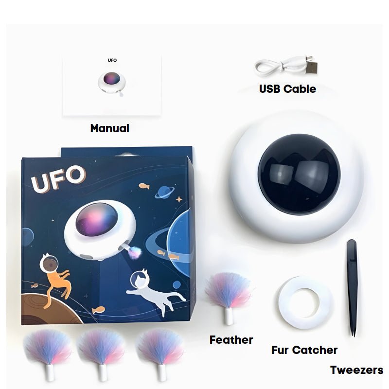 Cat-UFO™ - Versterkt plezier en vermindert verveling voor katten!