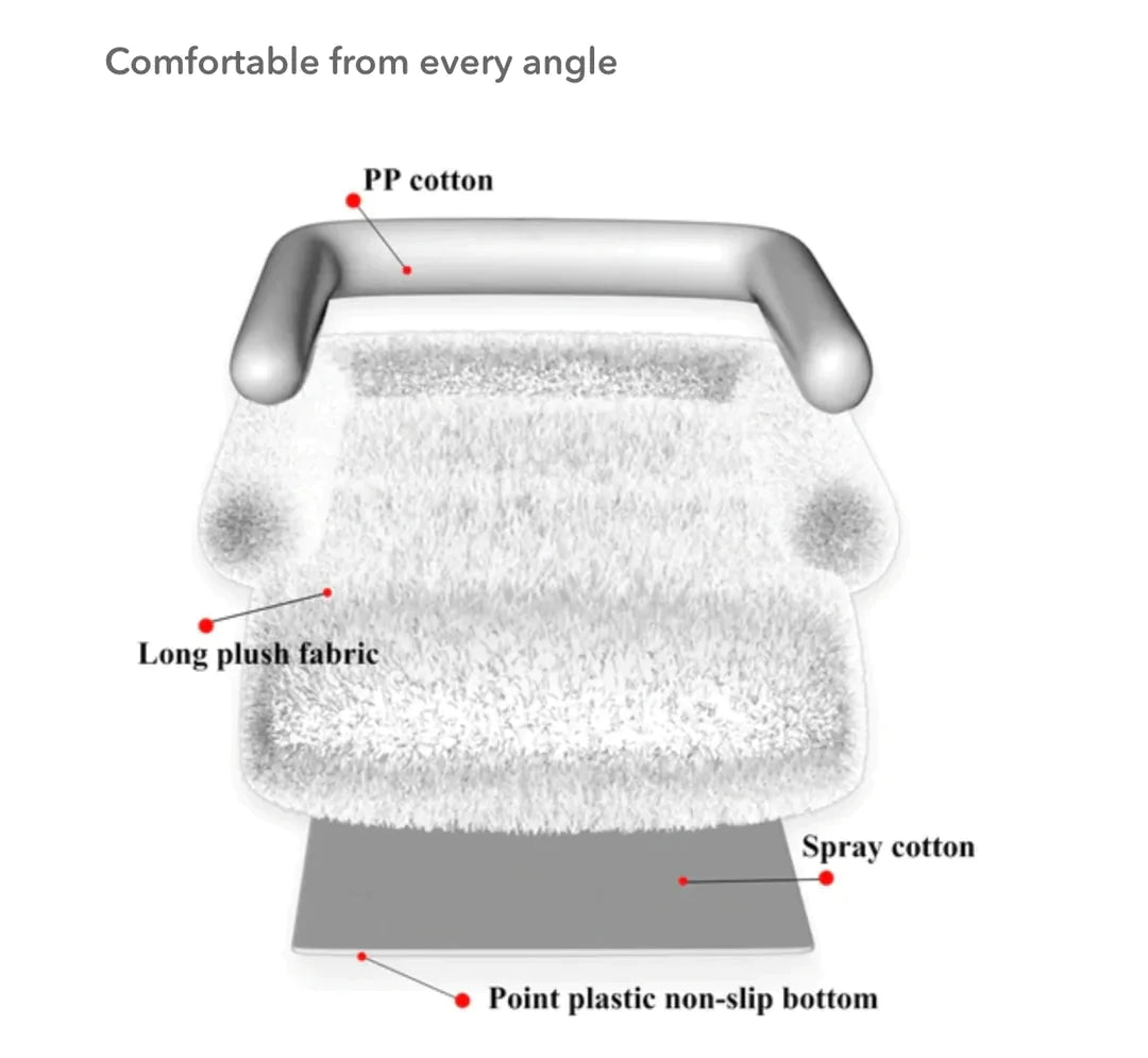 Cozypillow™ Hondenbed - Een eigen plekje gezellig naast jou!