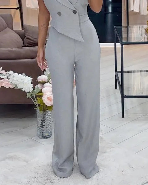 Elaine's | Mouwloze Jumpsuit