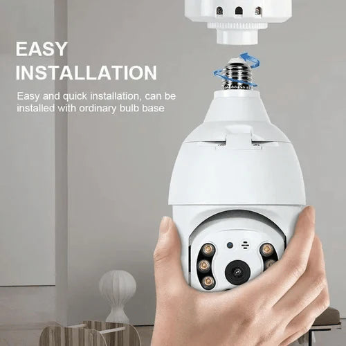 SafeView™ - Draadloze Wifi Lichtbol Camera Beveiligingscamera (50% KORTING)