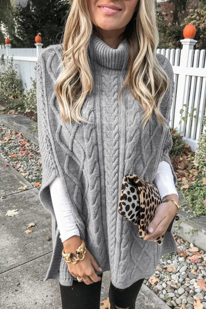 Modioza™ Losse Trui met Hoge Hals