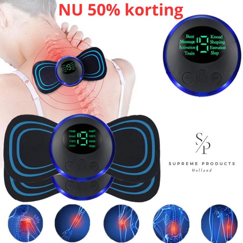 Supreme Pain relief™  Voor pijnreducering, spiertherapie, massagetherapie en vetverbranding