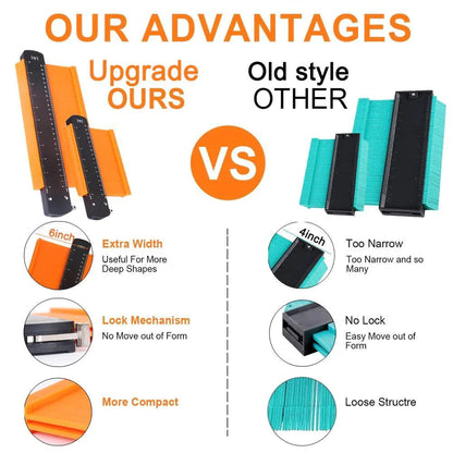 MeasurementEase™ - Meetsnijgereedschap Voor Contouren (50% KORTING)