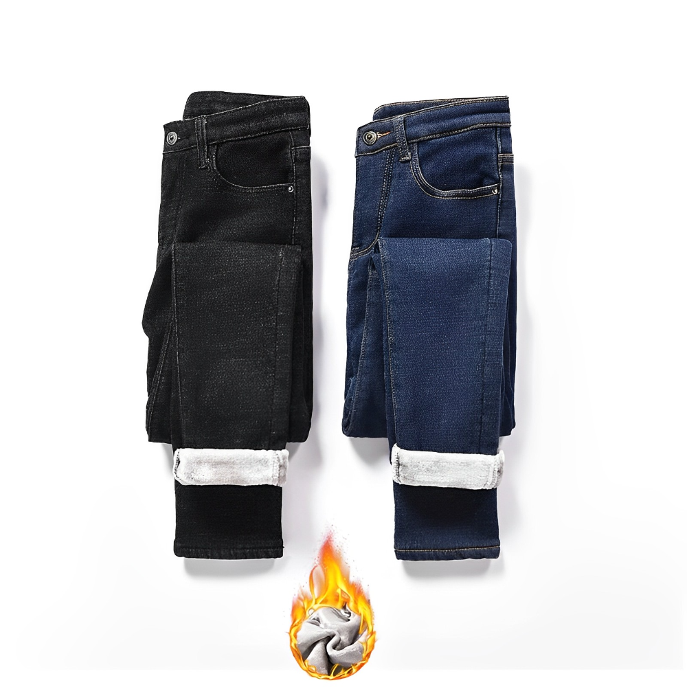 Katya™ Warme Fleece Jeans (50% Korting)
