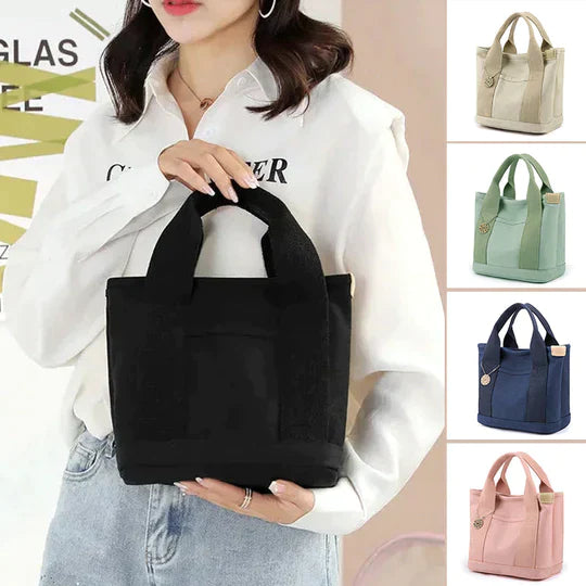 PerfectBag | Canvas handtas met grote inhoud