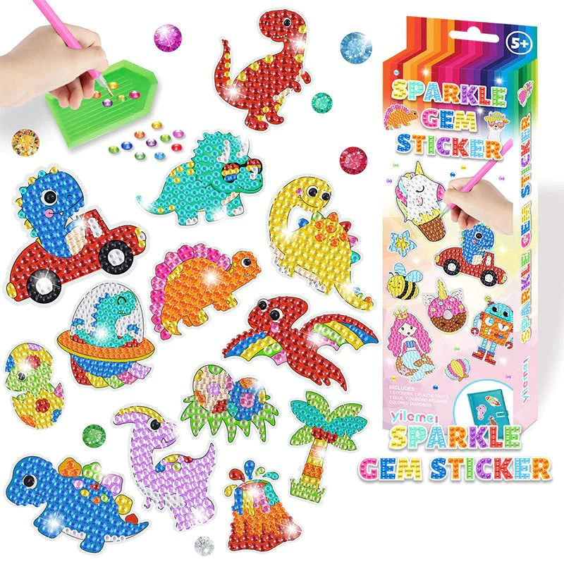 KidsCartoon™ - Diamanten plakkende schilderijen voor kinderen