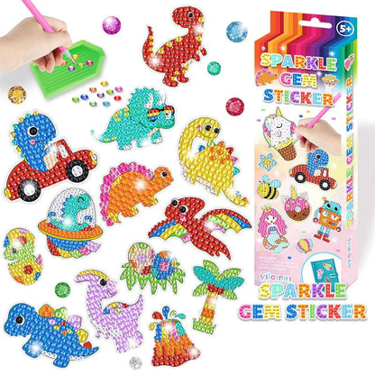 KidsCartoon™ - Diamanten plakkende schilderijen voor kinderen