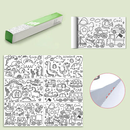 Kidsroll™ XXL kleurplaat - Eindeloos tekenplezier!