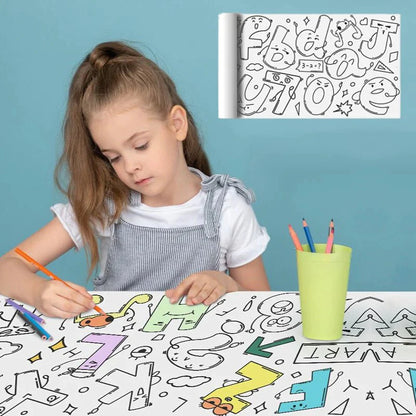 Kidsroll™ XXL kleurplaat - Eindeloos tekenplezier!