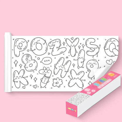 Kidsroll™ XXL kleurplaat - Eindeloos tekenplezier!