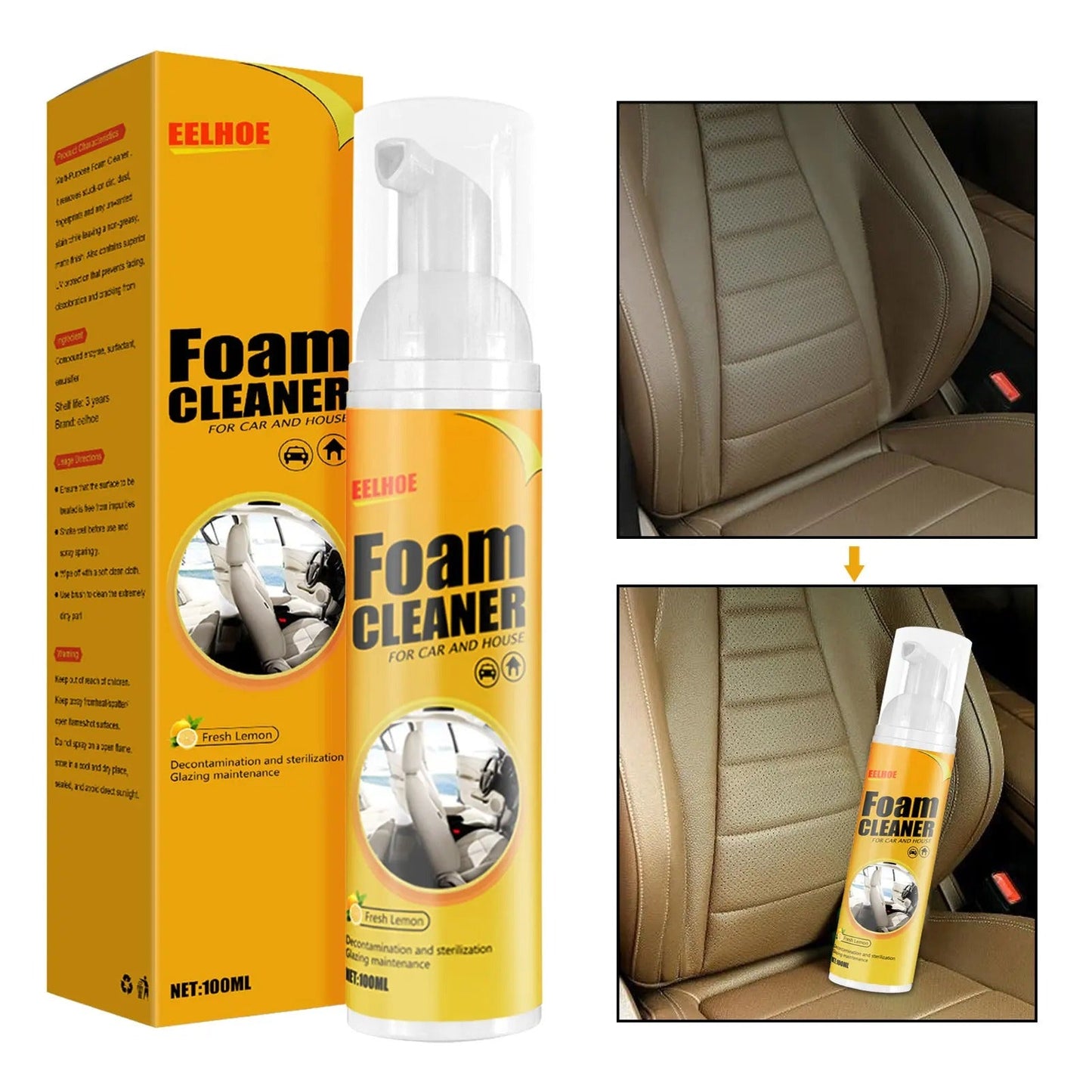 CleanEase™ - Magische Multifunctionele Schuimreiniger (50% KORTING)