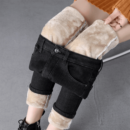 Katya™ Warme Fleece Jeans (50% Korting)