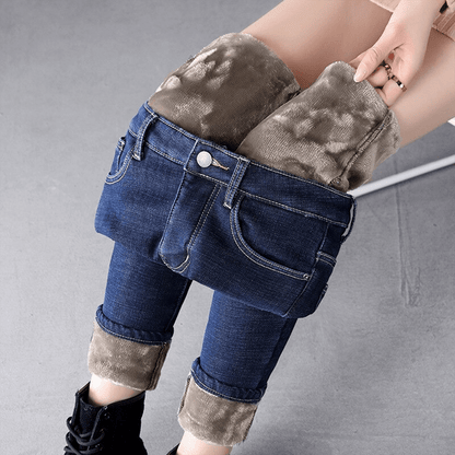 Katya™ Warme Fleece Jeans (50% Korting)