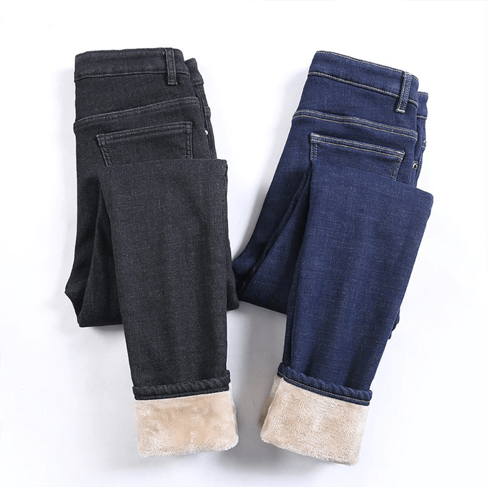 Katya™ Warme Fleece Jeans (50% Korting)
