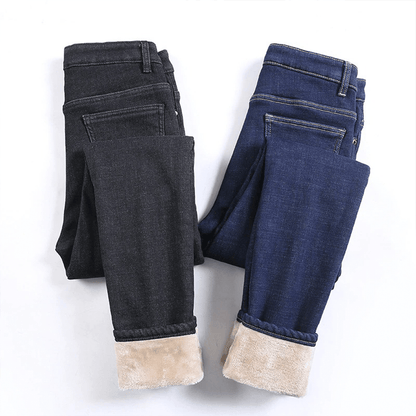 Katya™ Warme Fleece Jeans (50% Korting)