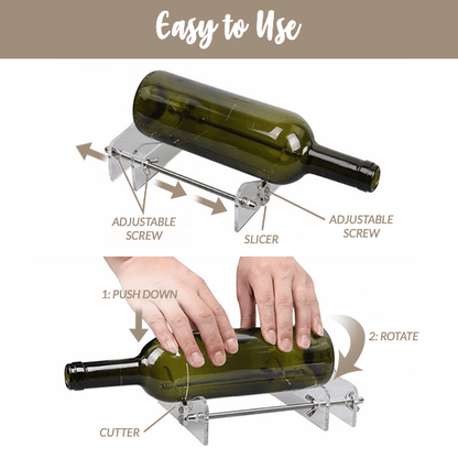 <b>Glass Bottle Cutter™ - Maak je eigen creaties!</b>