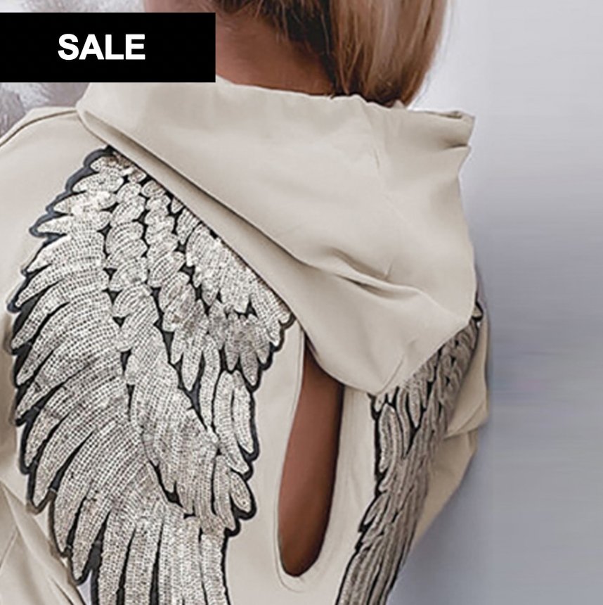 Sofia&Aurora™ - Hoodie met Vleugels