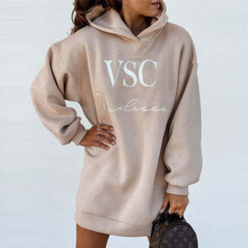 Sofia&Aurora -  Lange Sweater met capuchon