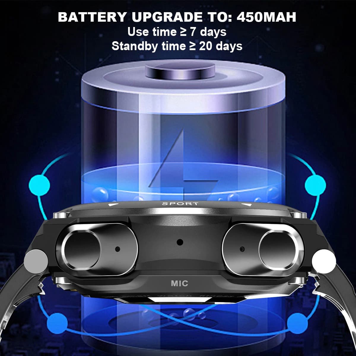 Nieuwe Generatie Helmes™ Smartwatch + Gratis Oordopjes (50% Korting)