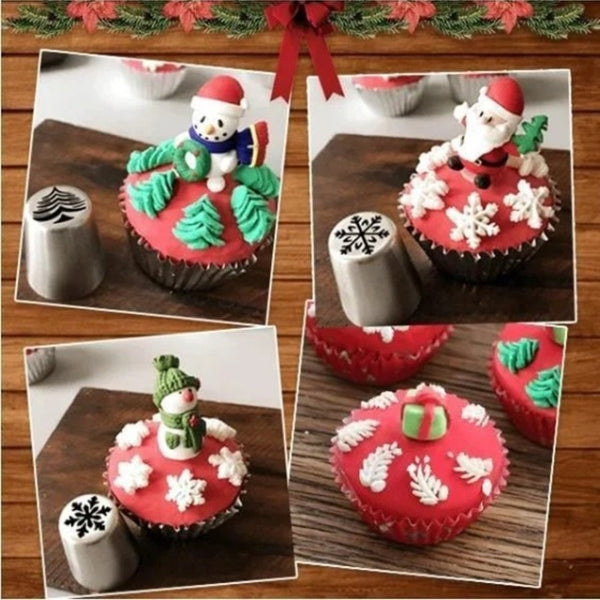 CakeyArt™ - Kerst Taartspuitmond Set (50% KORTING)