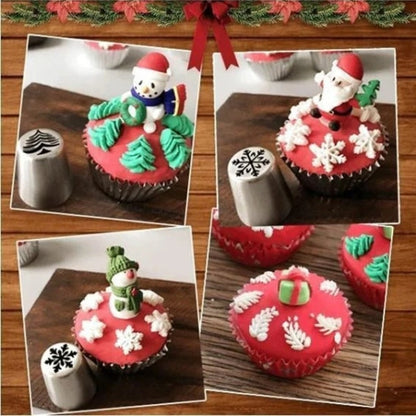 CakeyArt™ - Kerst Taartspuitmond Set (50% KORTING)